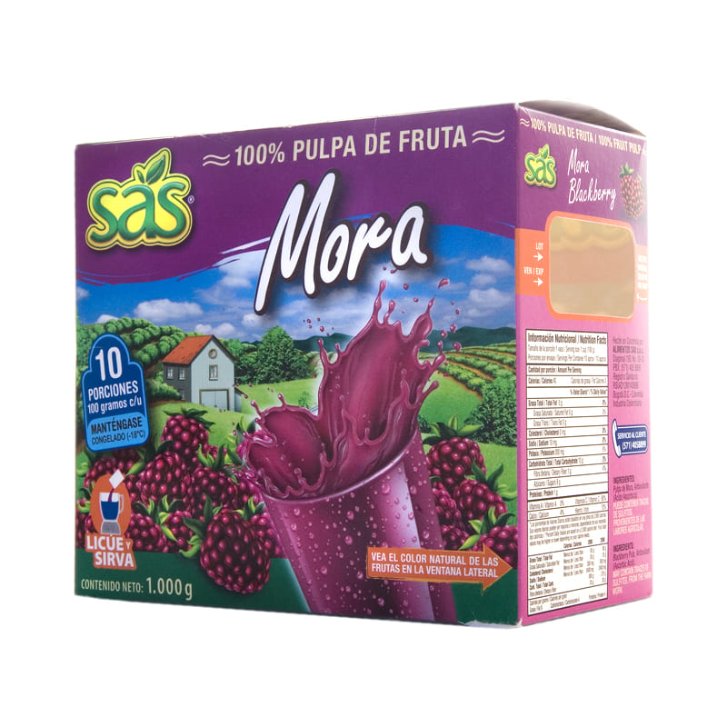 Pulpa z jeżyny/mora